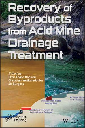 Recovery of Byproducts from Acid Mine Drainage Treatment de E Fosso–Kankeu