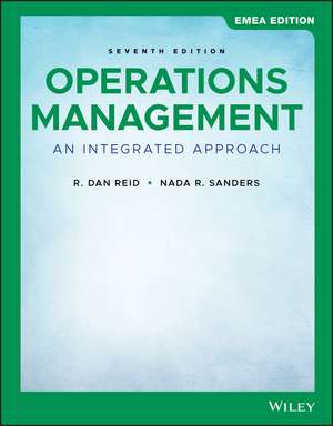 Operations Management 7e EMEA Edition de D Reid