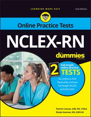 NCLEX–RN For Dummies, 2nd Edition with Online Practice de PR Coonan