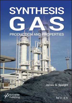 Synthesis Gas de James G Speight