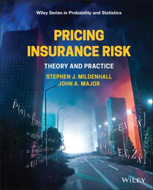 Pricing Insurance Risk: Theory and Practice de S Mildenhall