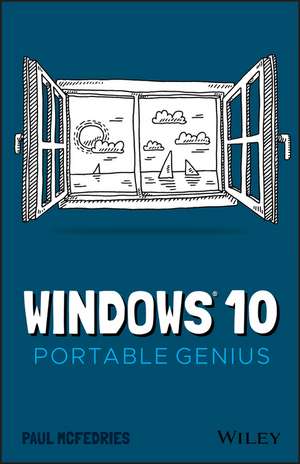 Windows 10 Portable Genius de P McFedries