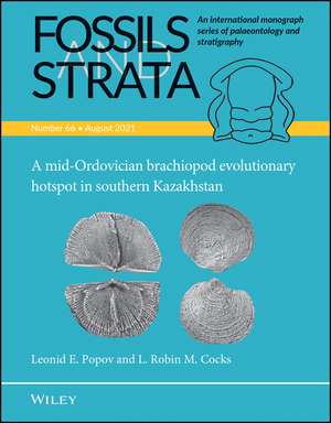 A Mid–Ordovician Brachiopod Evolutionary Hotspot in Southern Kazakhstan de Leonid E. Popov