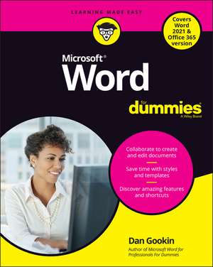 Word For Dummies de D Gookin