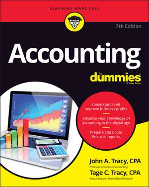 Accounting For Dummies, 7th Edition de JA Tracy