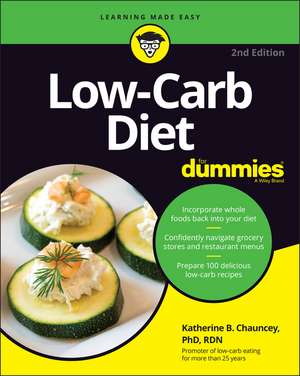 Low-Carb Diet for Dummies de Katherine B Chauncey