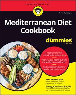 Mediterranean Diet Cookbook For Dummies, 3rd Edition de M Raffetto