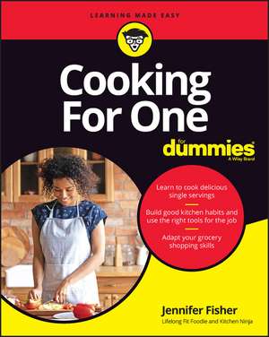 Cooking For One For Dummies de J. Fisher