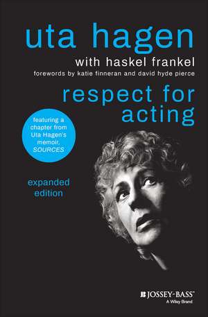 Respect for Acting – Expanded Edition de U Hagen