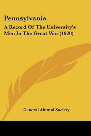 Pennsylvania de General Alumni Society