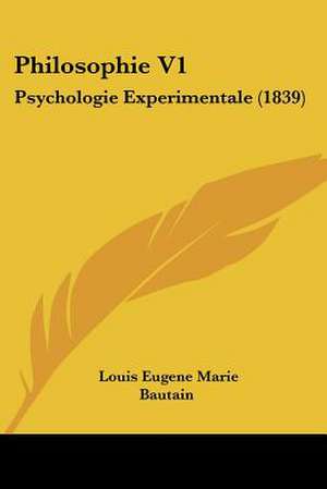 Philosophie V1 de Louis Eugene Marie Bautain