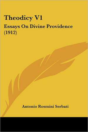 Theodicy V1 de Antonio Rosmini Serbati