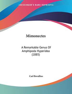 Mimonectes de Carl Bovallius