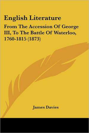 English Literature de James Davies