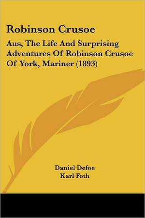 Robinson Crusoe de Daniel Defoe