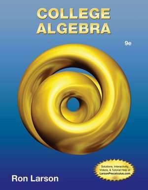 College Algebra de Ron Larson