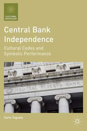 Central Bank Independence de C. Tognato