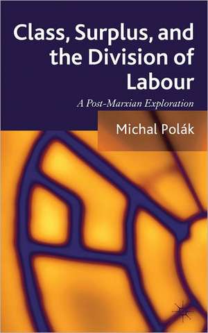 Class, Surplus, and the Division of Labour: A Post-Marxian Exploration de M. Polák