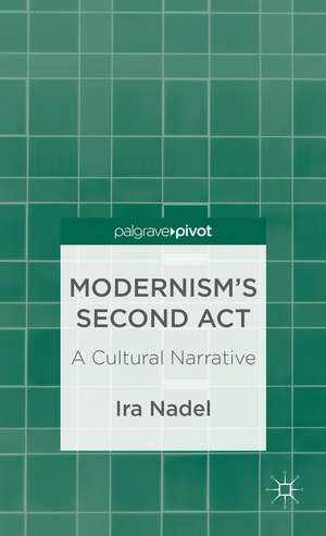 Modernism's Second Act de Ira Nadel