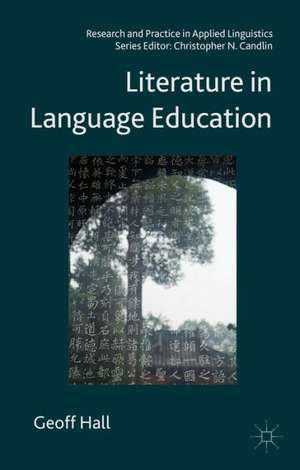 Literature in Language Education de Geoff Hall