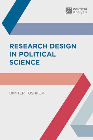 Research Design in Political Science de Dimiter Toshkov