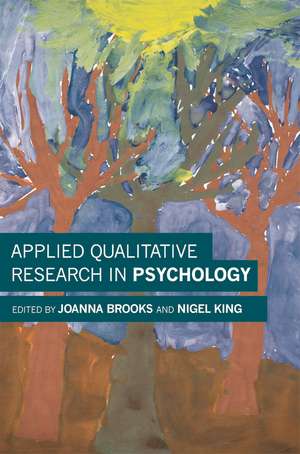 Applied Qualitative Research in Psychology de Joanna Brooks