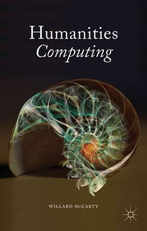 Humanities Computing de W. McCarty