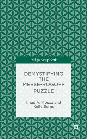 Demystifying the Meese-Rogoff Puzzle de I. Moosa