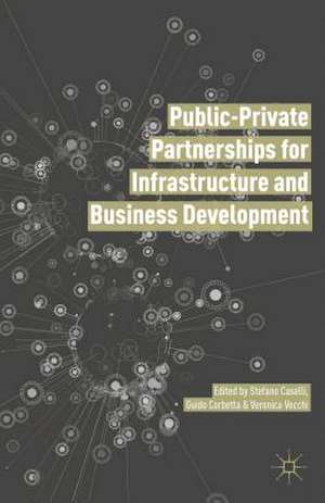 Public Private Partnerships for Infrastructure and Business Development: Principles, Practices, and Perspectives de Stefano Caselli