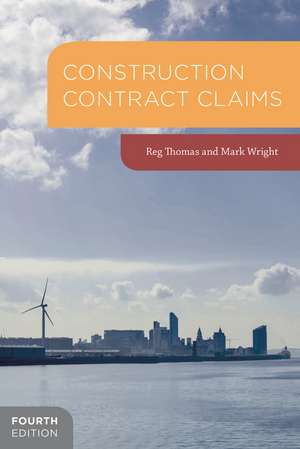 Construction Contract Claims de Reg Thomas