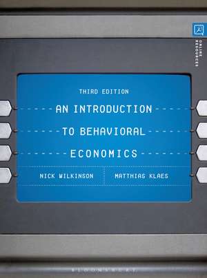 An Introduction to Behavioral Economics de Nick Wilkinson