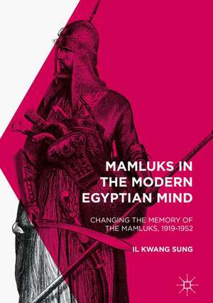 Mamluks in the Modern Egyptian Mind: Changing the Memory of the Mamluks, 1919-1952 de Il Kwang Sung