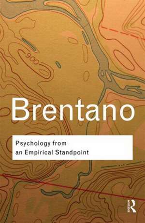 Psychology from An Empirical Standpoint de Franz Brentano