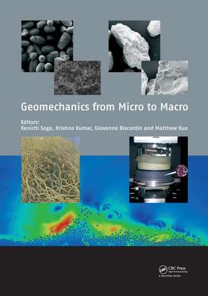 Geomechanics from Micro to Macro de Kenichi Soga