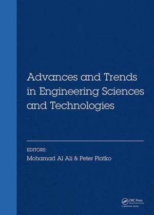 Advances and Trends in Engineering Sciences and Technologies: Proceedings of the International Conference on Engineering Sciences and Technologies, 27-29 May 2015, Tatranská Štrba, High Tatras Mountains - Slovak Republic de Mohamad Ali