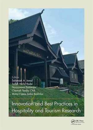 Hospitality and Tourism 2015: Proceedings of HTC 2015 (Malacca, Malaysia, 2-3 November 2015) de Salamiah A. Jamal