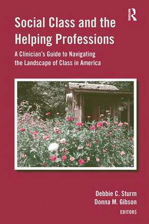 Social Class and the Helping Professions: A Clinician's Guide to Navigating the Landscape of Class in America de Deborah Crawford Sturm