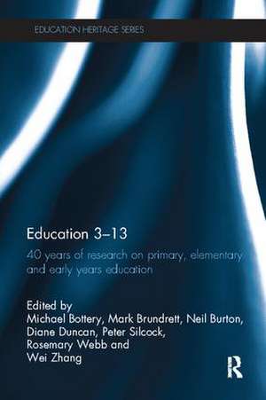 Education 3-13: 40 Years of Research on Primary, Elementary and Early Years Education de Mark Brundrett