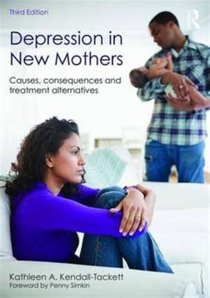 Depression in New Mothers: Causes, Consequences and Treatment Alternatives de Kathleen Kendall-Tackett