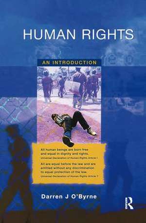 Human Rights: An Introduction de Darren O'Byrne