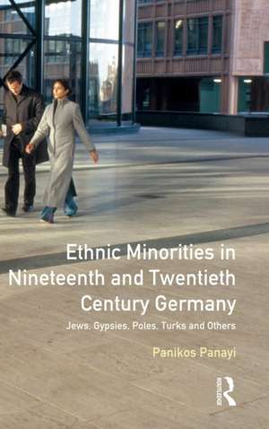 Ethnic Minorities in 19th and 20th Century Germany: Jews, Gypsies, Poles, Turks and Others de Panikos Panayi