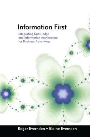 Information First de Elaine Evernden