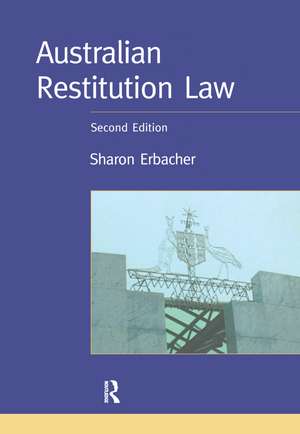 Australian Restitution Law de Sharon Erbacher