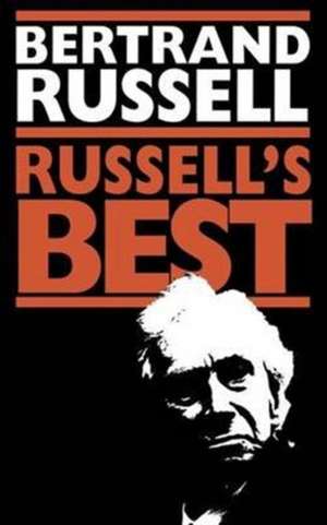 Russell's Best de Bertrand Russell