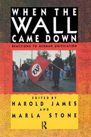 When the Wall Came Down: Reactions to German Unification de Harold James