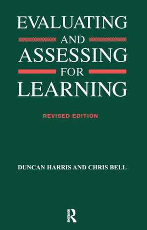 Evaluating and Assessing for Learning de Chris Bell