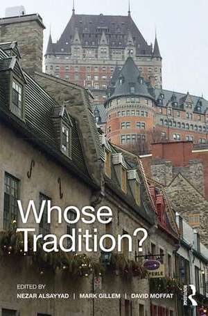 Whose Tradition?: Discourses on the Built Environment de Nezar Alsayyad