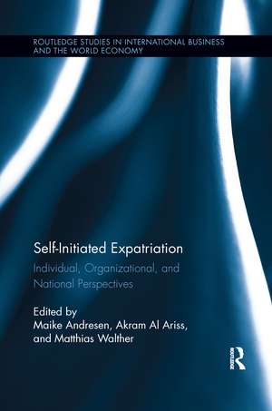 Self-Initiated Expatriation: Individual, Organizational, and National Perspectives de Maike Andresen