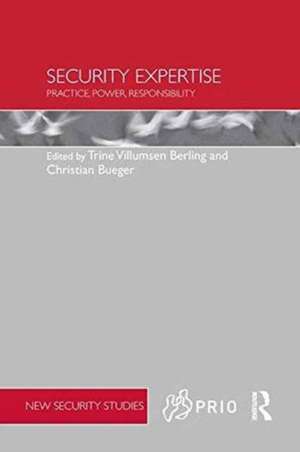 Security Expertise: Practice, Power, Responsibility de Trine Villumsen Berling