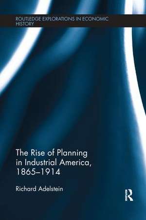 The Rise of Planning in Industrial America, 1865-1914 de Richard Adelstein